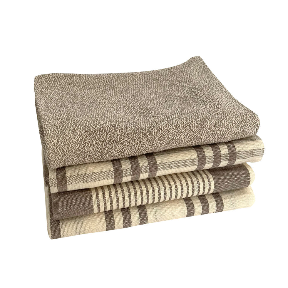 Torchon de cuisine RC, carreaux
grand taupe 