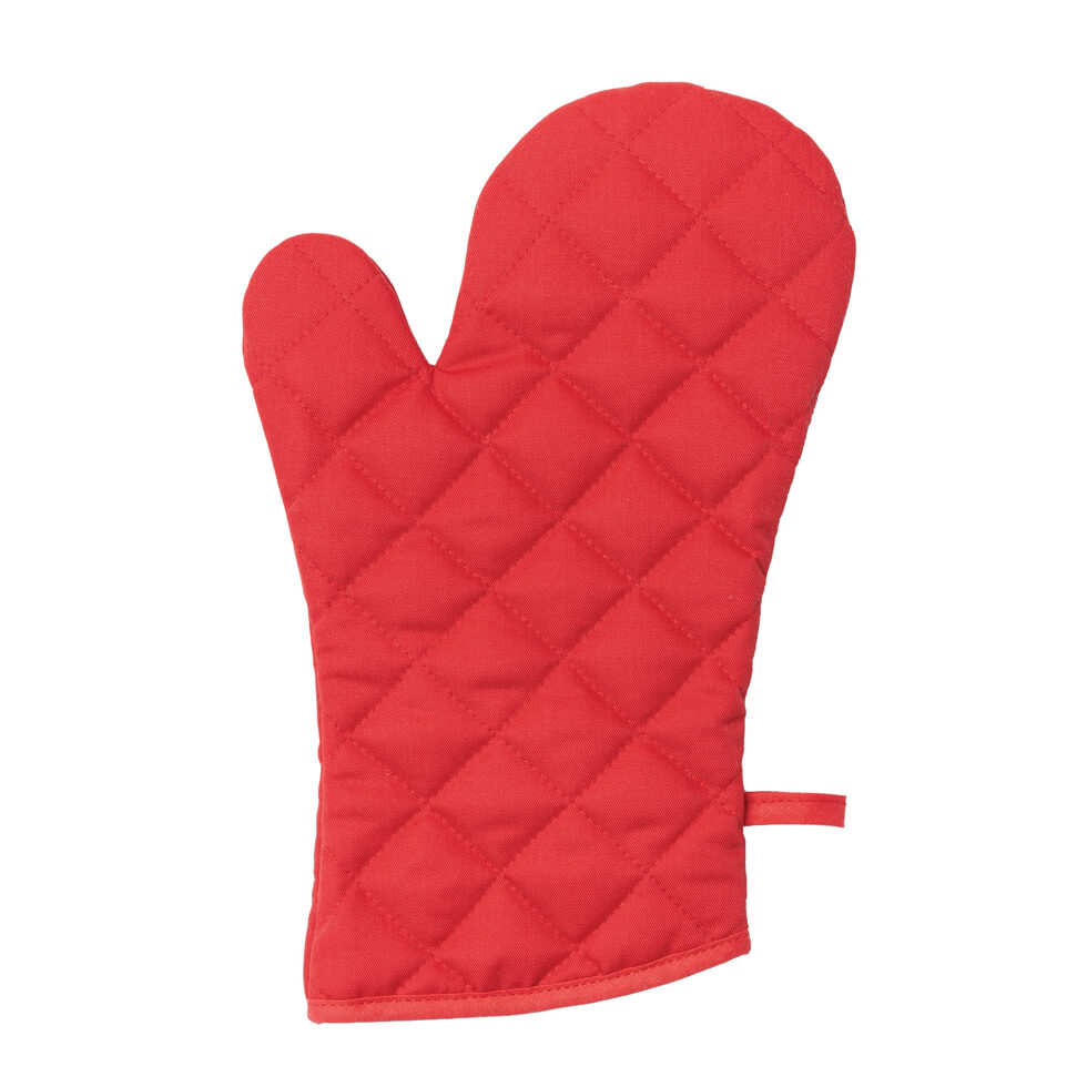 Gant de four, rouge 