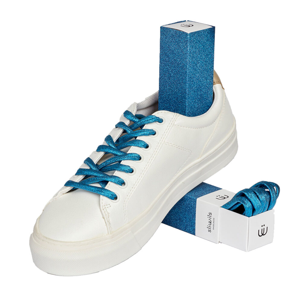 Shoelace blue mica
120 cm 