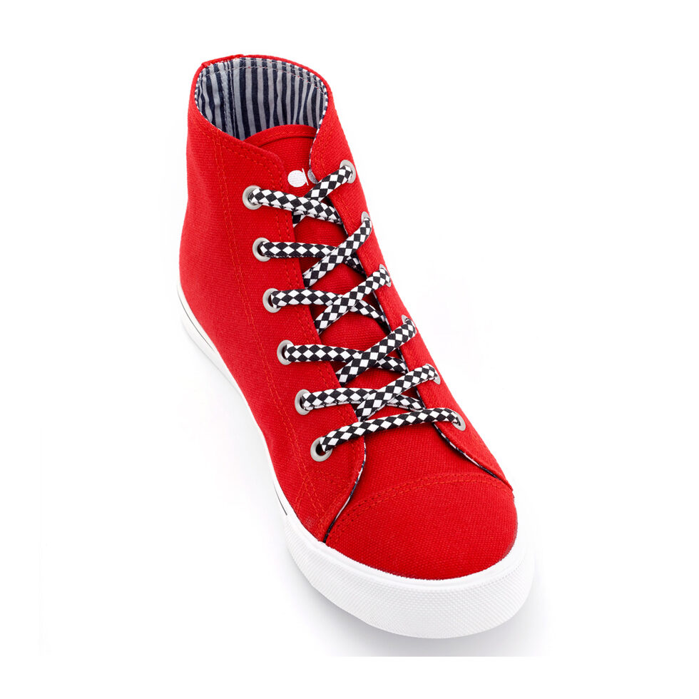 Shoelace check b/w
120 cm Shoelace check b/w
120 cm