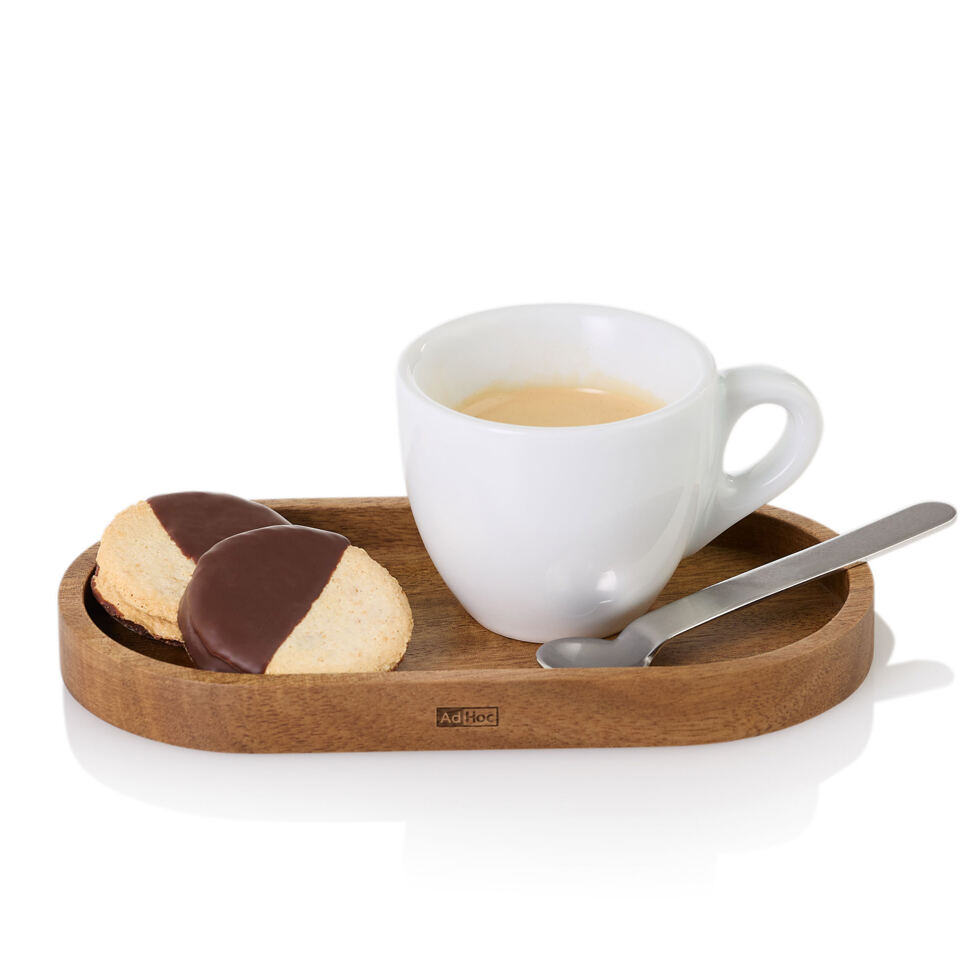 Coaster acacia wood 