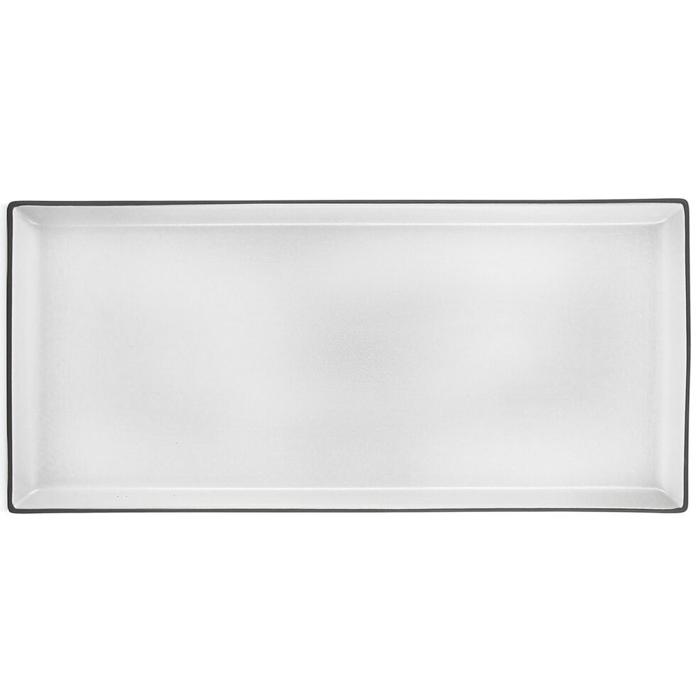 Serving platter rectangular
white 35 cm 