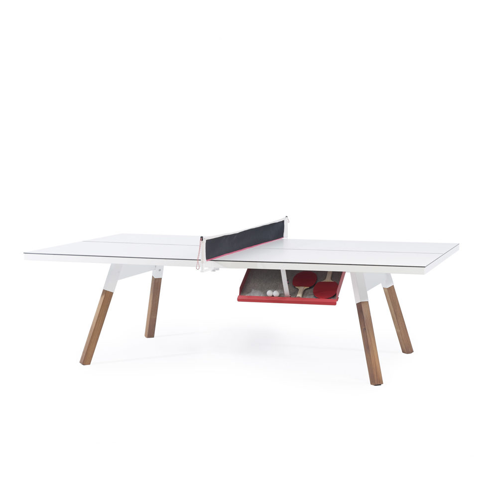 Pingpong-Tisch weiss
 Standard 274 cm 