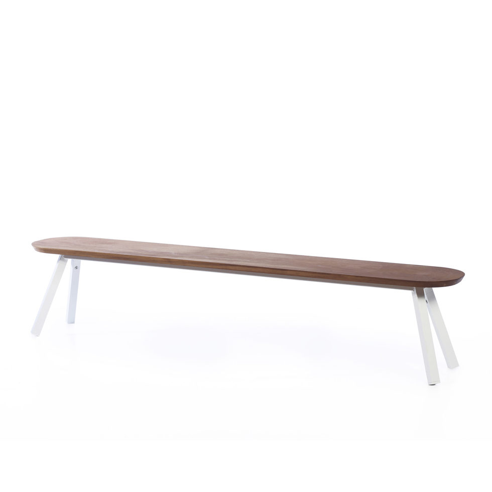 Banc blanc 220cm Banc blanc 220cm