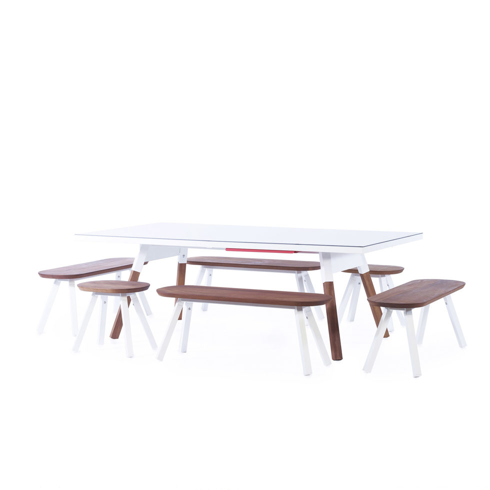 Bank weiss 120 cm
2er Set 