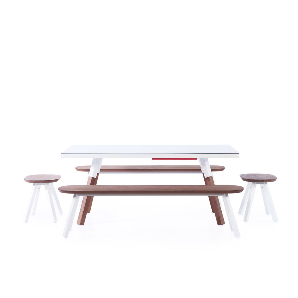 Bank weiss 120 cm
2er Set 