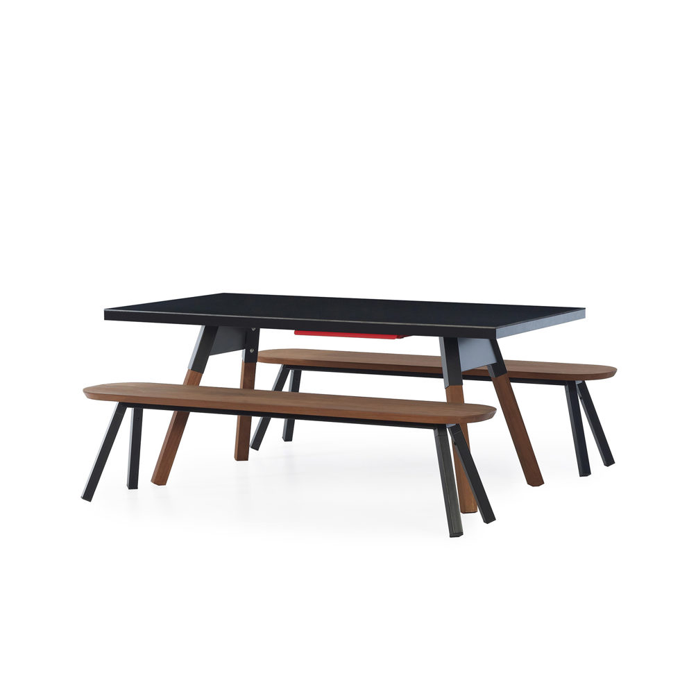 Bank schwarz 120 cm
2er Set 