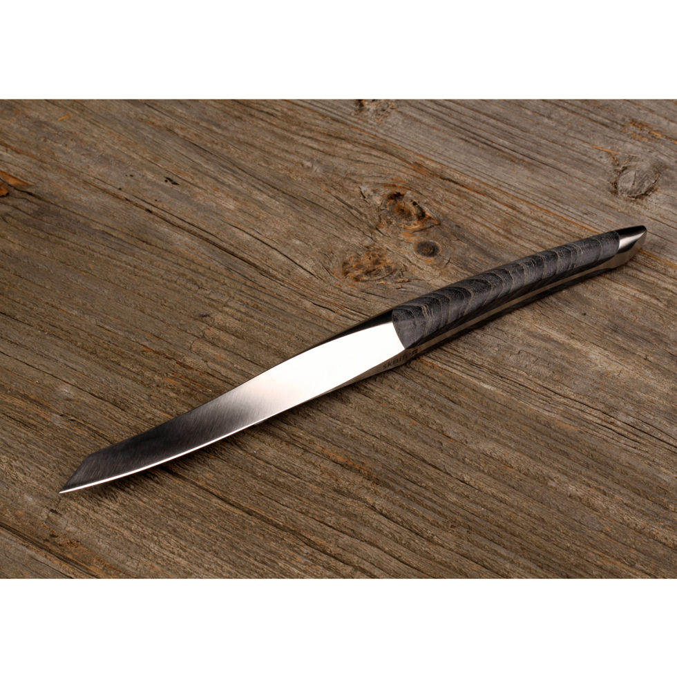 Steak knife ash black set of 4 