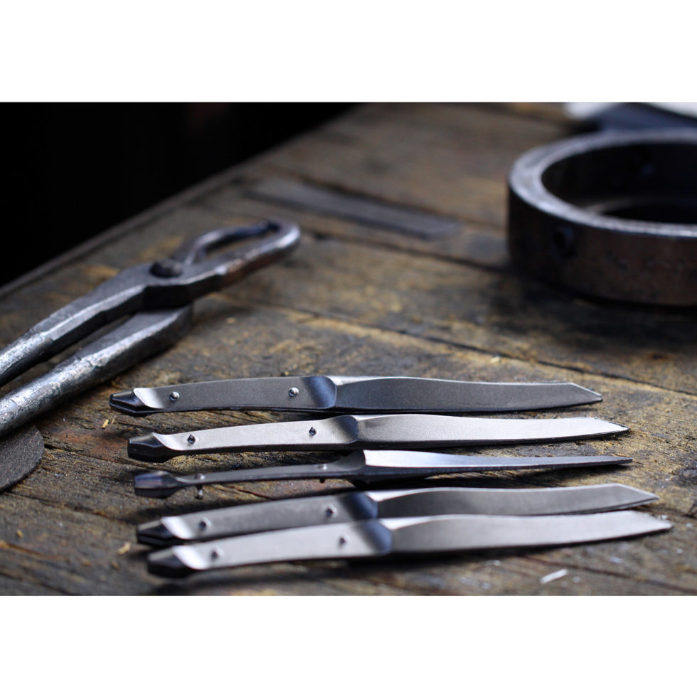 Steak knife ash black set of 4 