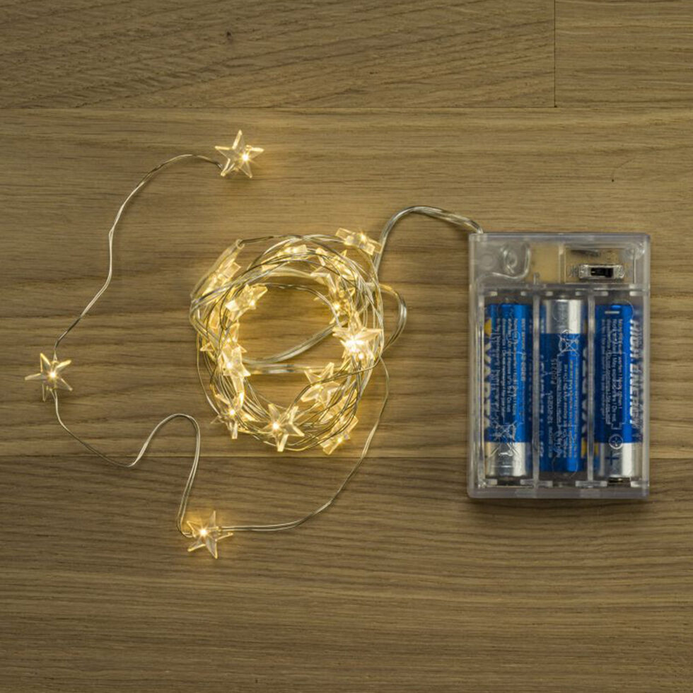 LED Lichterkette Stern 