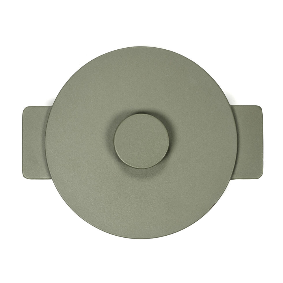 Gusseisen Kochtopf 
grün 23 cm / 3 lt 