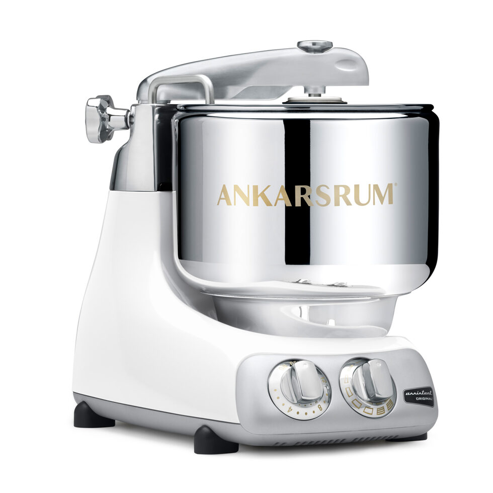 Ankarsrum food processor
white glossy Ankarsrum food processor
white glossy