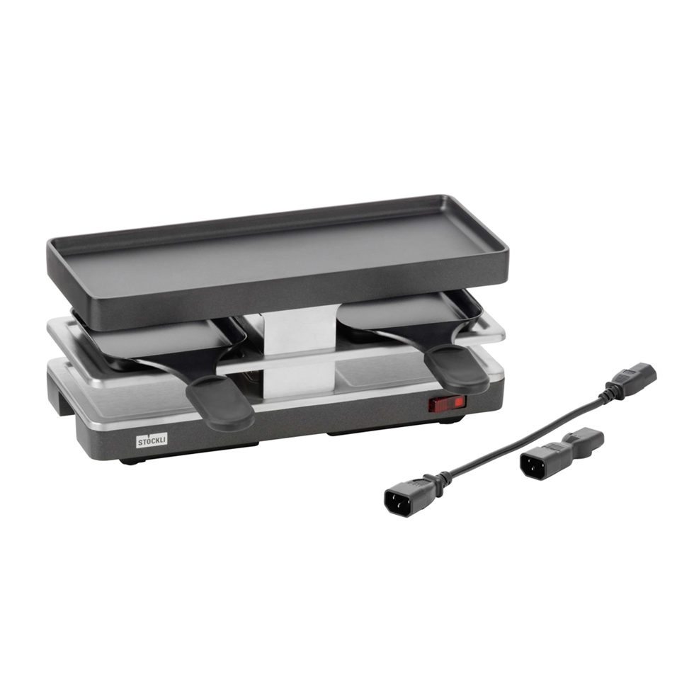 Raclette Twin Ergänzungsgerät schwarz Raclette Twin Ergänzungsgerät schwarz