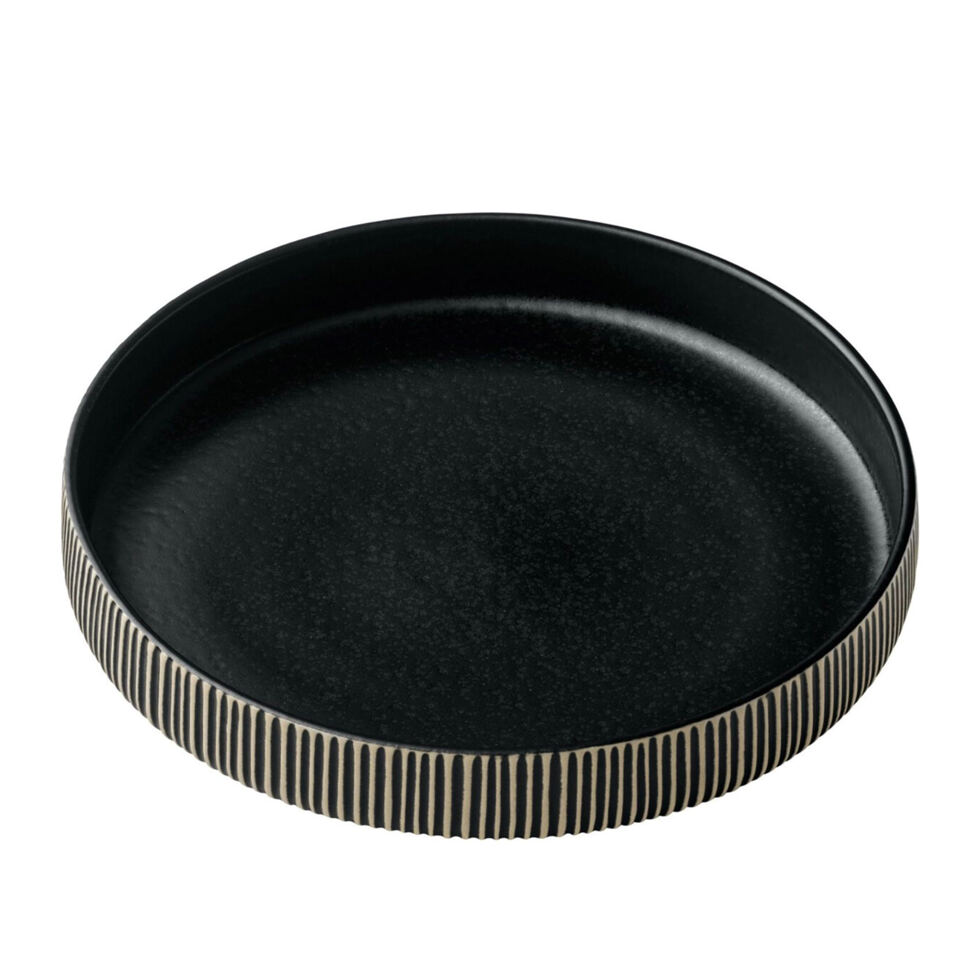 Bowl 24 cm
black/white 