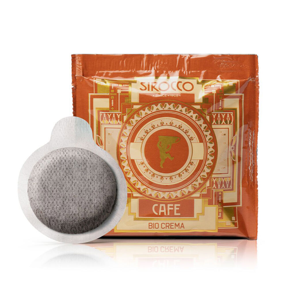Sirocco Organic Coffee
Crema, 20 ESE pods Sirocco Organic Coffee
Crema, 20 ESE pods