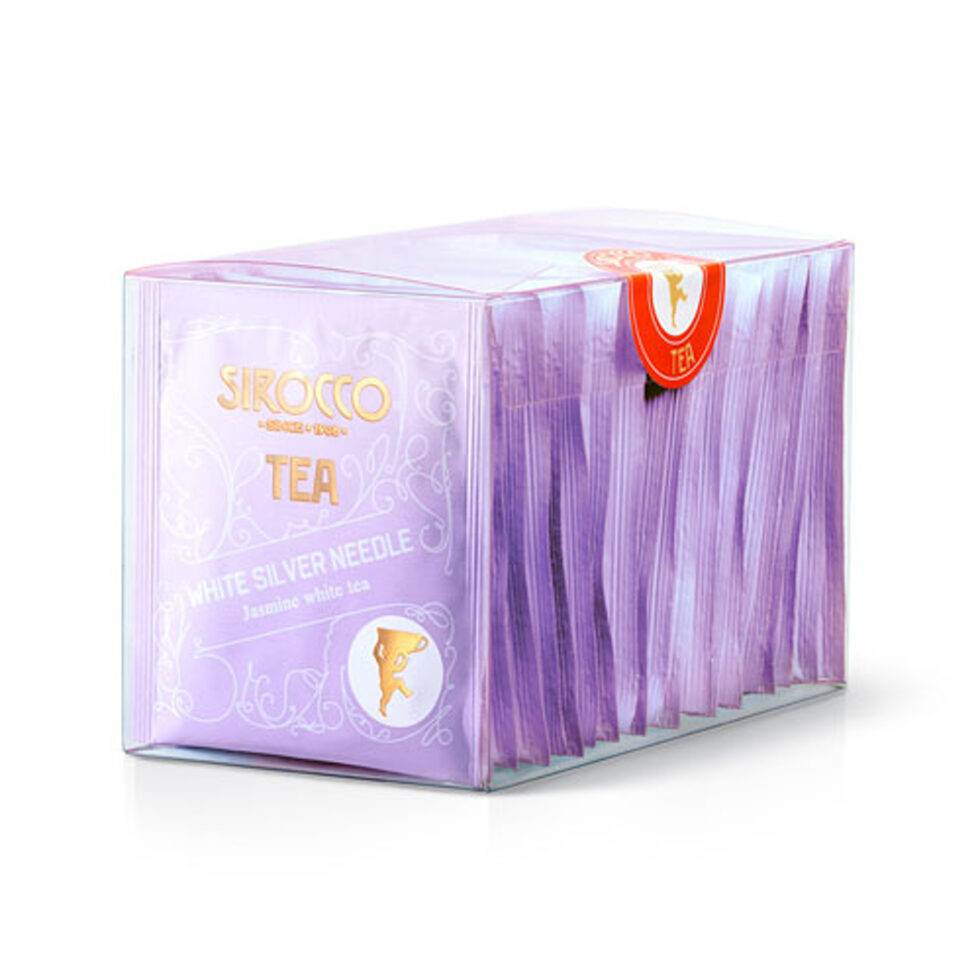 SIROCCO Tee
White Silver Needle – Weisser Tee 