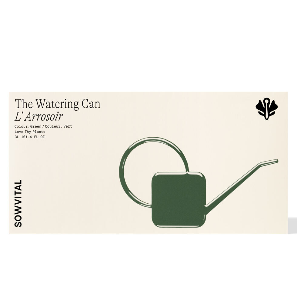 Watering can green 3lt 