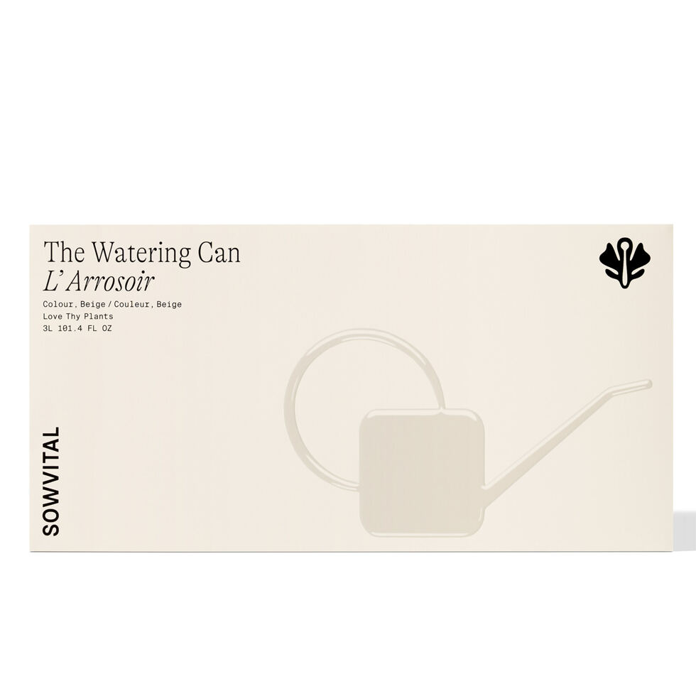 Watering can cream 3lt 