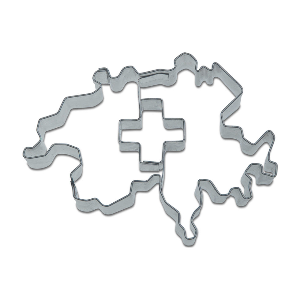 Ausstecher Schweiz mit Kreuz Ausstecher Schweiz mit Kreuz