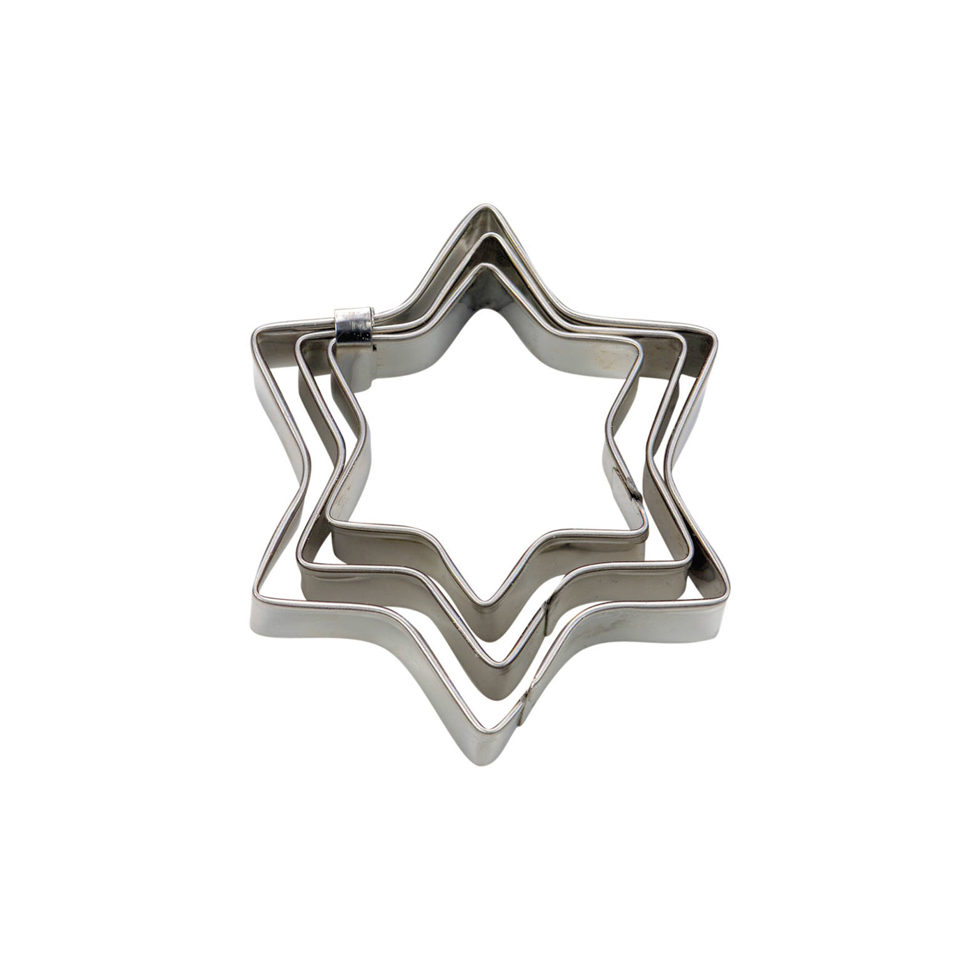 Coupe-biscuits
Star Set de 3 petites étoiles Coupe-biscuits
Star Set de 3 petites étoiles