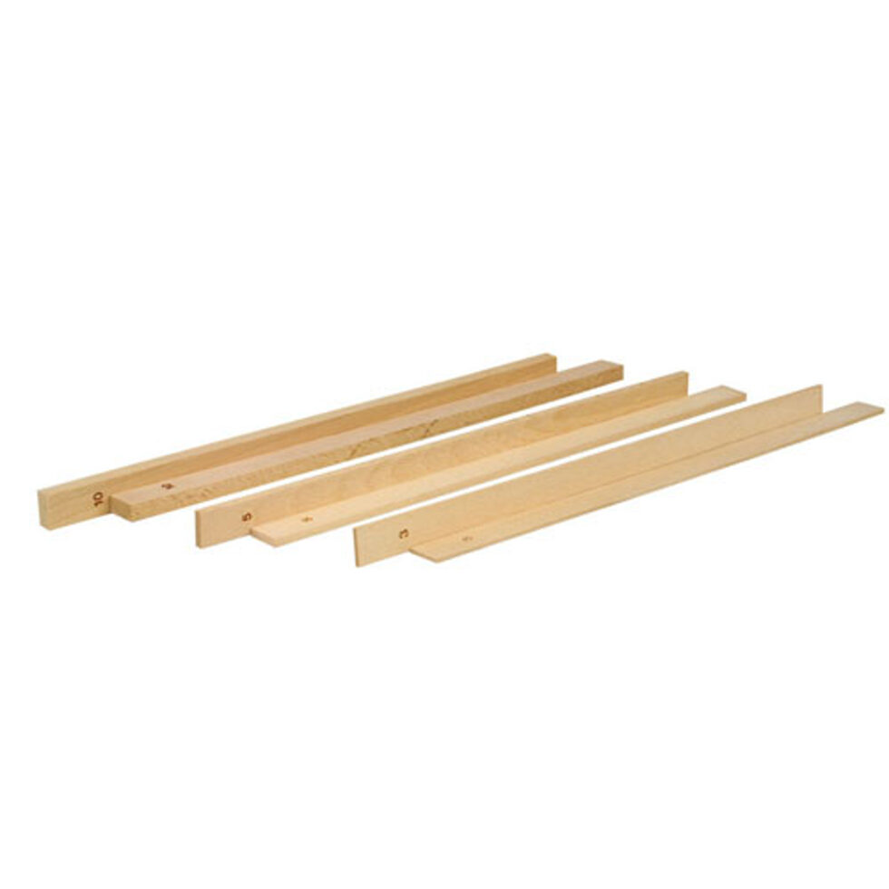 Dough sticks for 3 thicknesses Dough sticks for 3 thicknesses