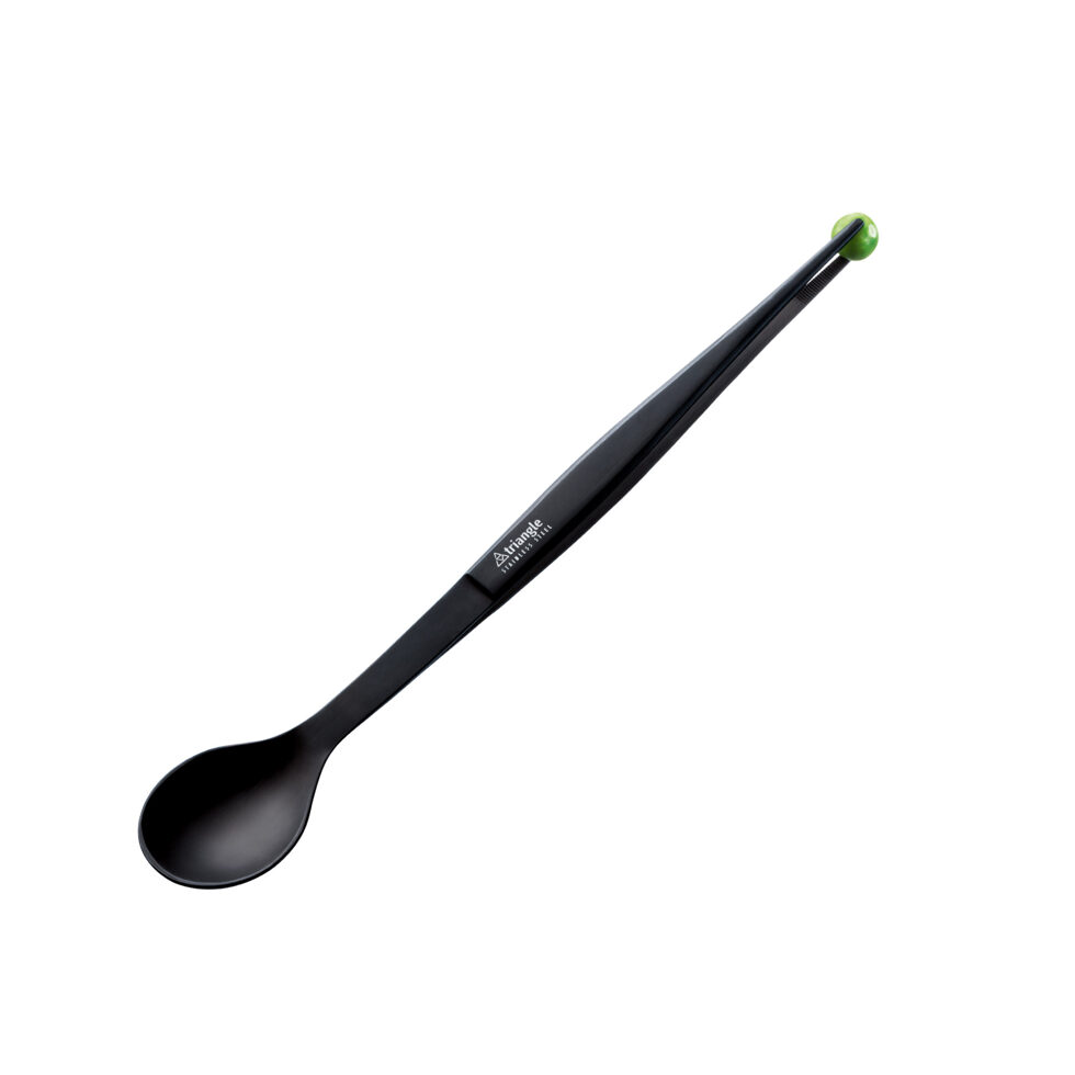 Tasting spoon / kitchen tweezers 17 cm
black 