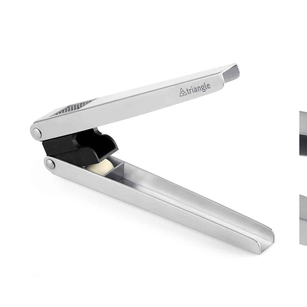 Garlic press and cutter 