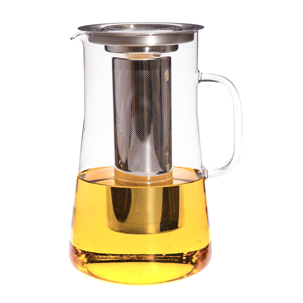 Glaskrug mit Teeeinsatz 2.5 lt 