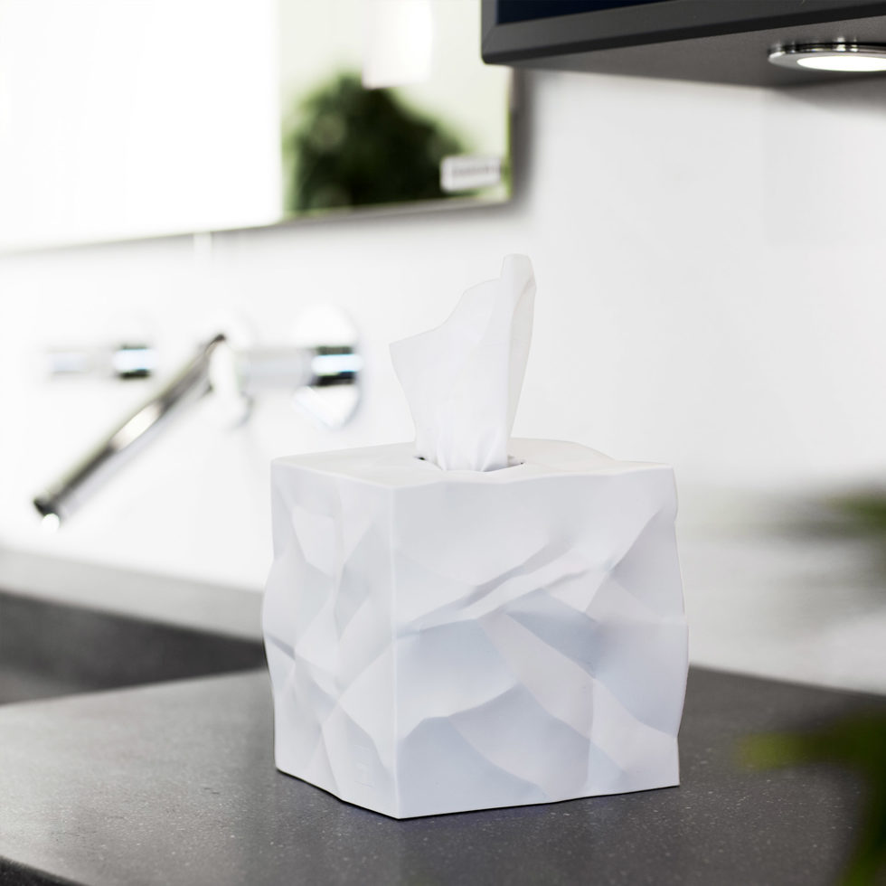 Boîte Kleenex "Wipy" blanc
carré 