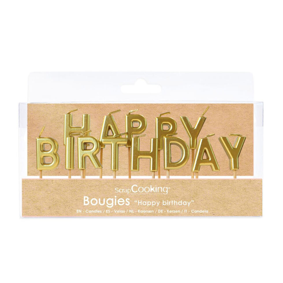 Kerzen Happy Birthday
gold Kerzen Happy Birthday
gold