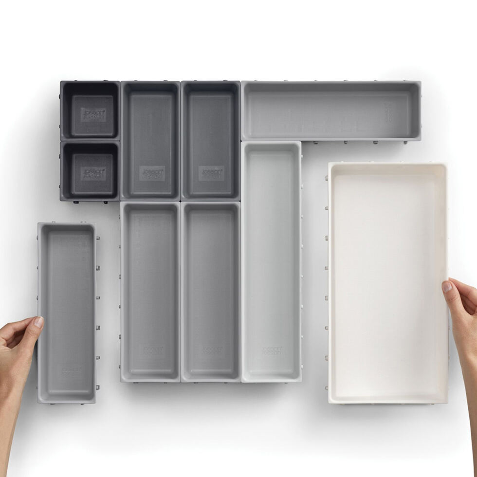Organizer Set
10 Teilig, grau 