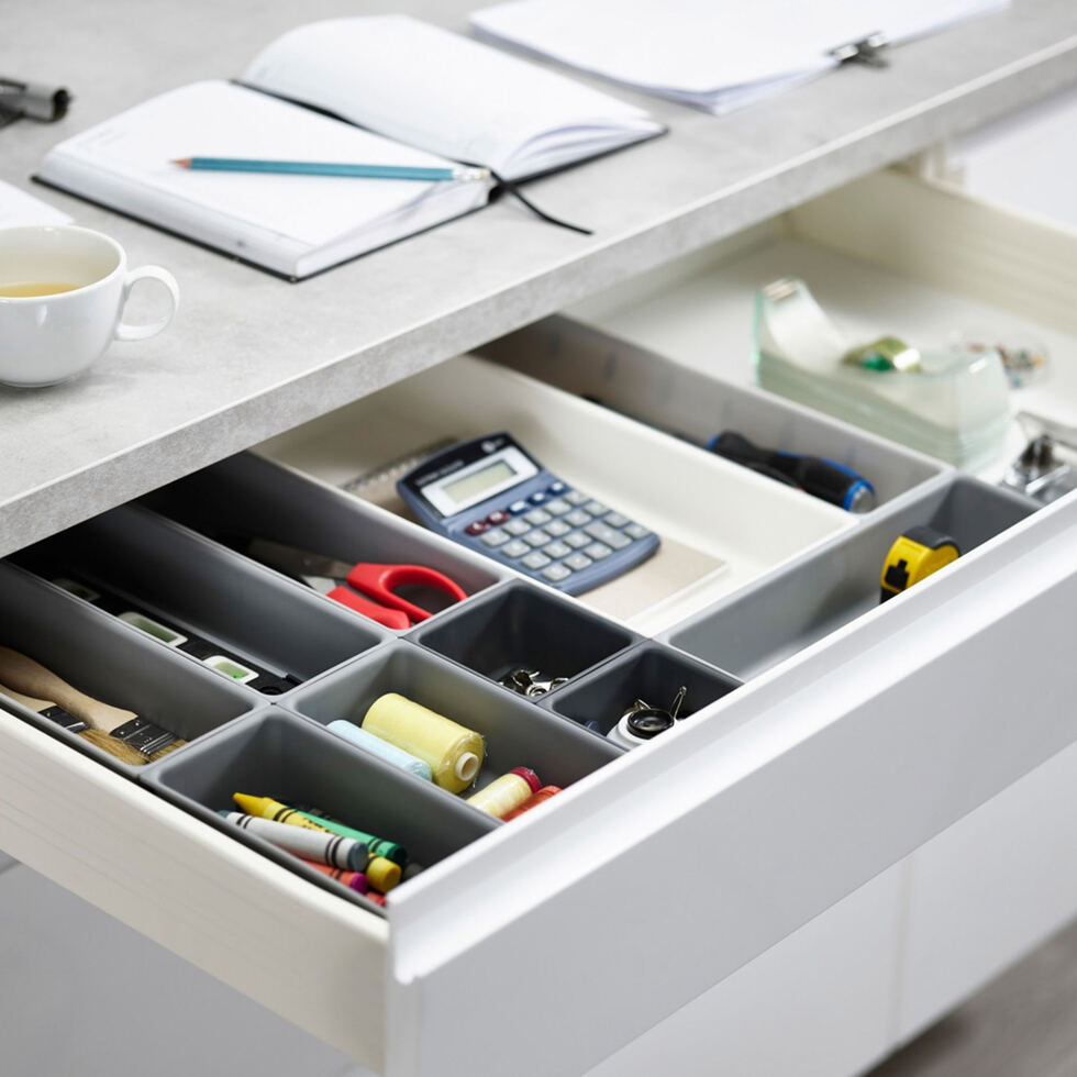 Organizer Set
10 Teilig, grau 