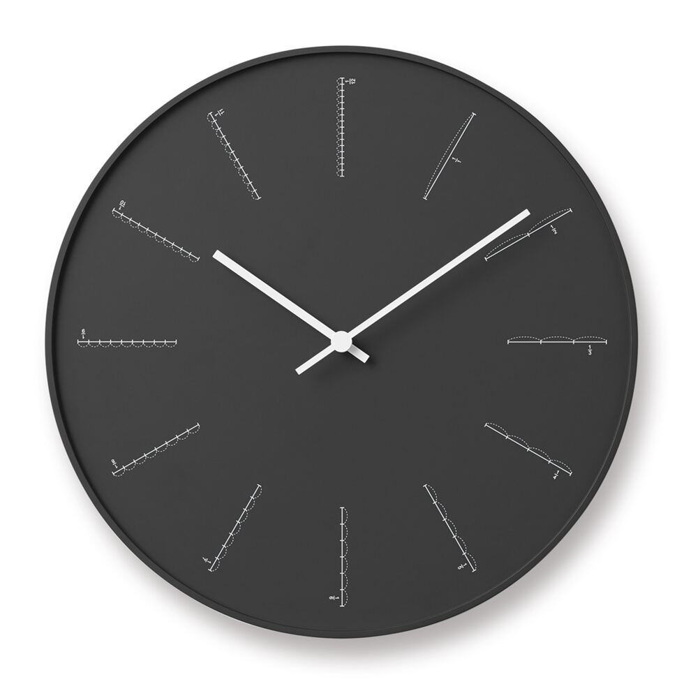 Divide Raster wall clock
black Divide Raster wall clock
black
