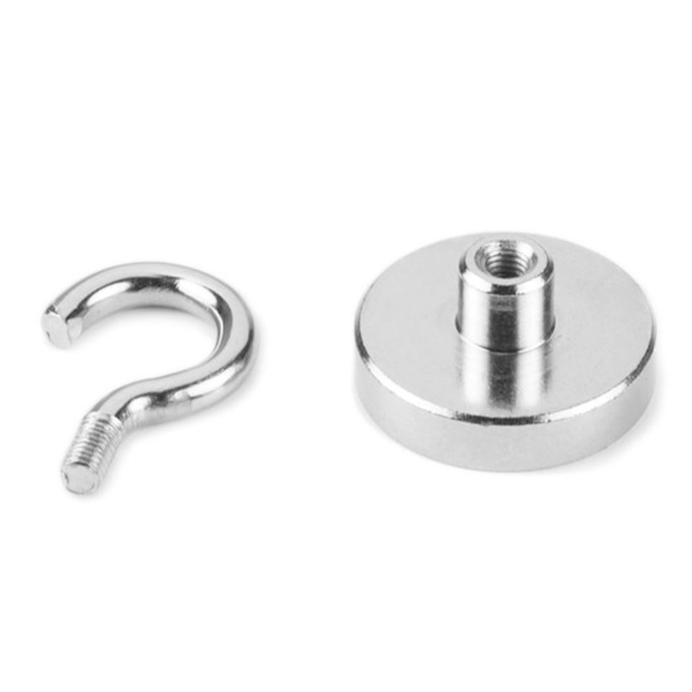 Topfmagnet mit Haken 32 mm 