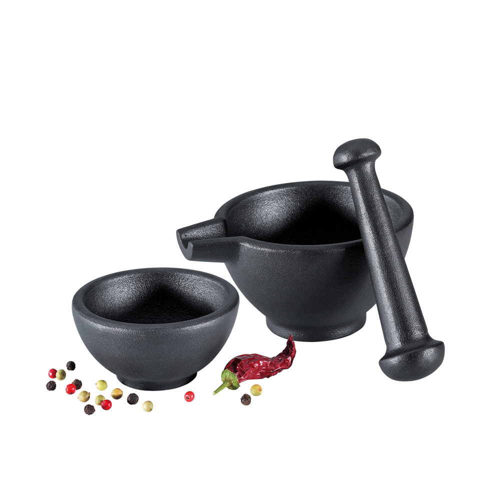 Mortar cast iron set of 2 Mortar cast iron set of 2